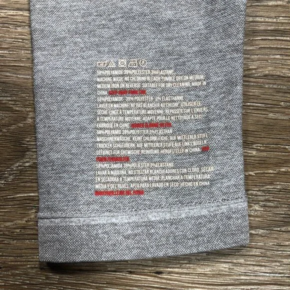 Gymshark Dry Leggings Size Small Gray Pink - Picture 5 of 8